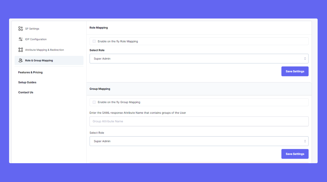 Role Mapping and Group mapping