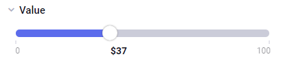 Value Slider fieldtype example in a channel entry